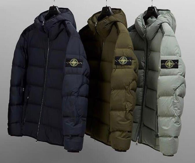 Giubbotto Con Cappuccio Stone Island